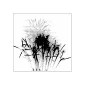 白と金ゴールド花火I愛国的お祝い ラバースタンプ (インプリント)