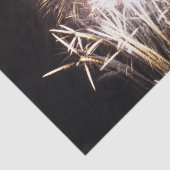 白と金ゴールド花火I愛国的お祝い 薄葉紙 (詳細)