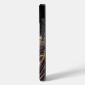 白と金ゴールド花火II愛国的お祝い Case-Mate iPhoneケース (裏面 / 左)