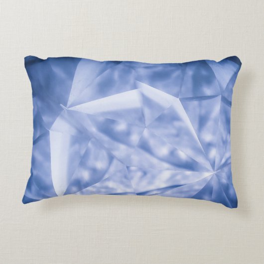 白と青のスーツのジャケット アクセントクッション (裏面)