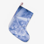 白と青のスーツのジャケット スモールクリスマスストッキング (正面 (吊り時))