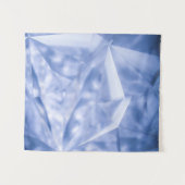 白と青のスーツのジャケット タペストリー (正面(横))