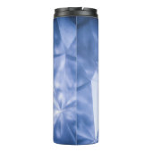 白と青のスーツのジャケット タンブラー (裏面)