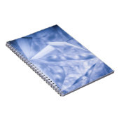 白と青のスーツのジャケット ノートブック (右側)