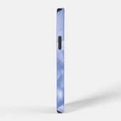 白と青のスーツジャケット iPhoneケース (右側面)