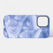 白と青のスーツジャケット iPhoneケース (裏面横)