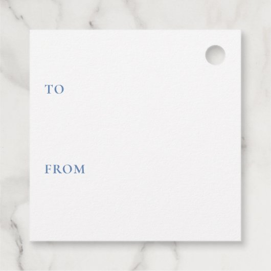 白と青のハッピーバースデーケーキから フェイバータグ (裏面)