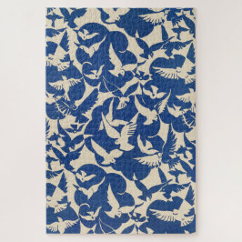 白と青のハトRijksmuseumアムステルダム ジグソーパズル