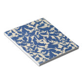 白と青のハトRijksmuseumアムステルダム ノートパッド (アングル)