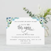 白と青のフローラ セーブザデート (スタンド正面)