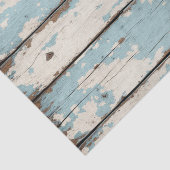 白と青の欠けたバーンドウッドティッシュペーパー 薄葉紙 (詳細)