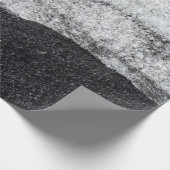 白と青の石片 ラッピングペーパー (角)