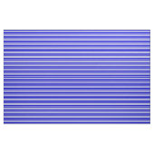 白と青の色のパターストライプのン ファブリック (ファットクウォーター)