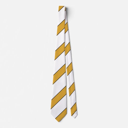 白と黄色のネクタイ ネクタイ (正面)