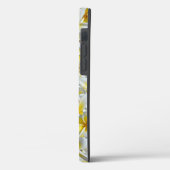 白と黄色のフランギパニの花 Case-Mate iPhoneケース (裏面 / 左)