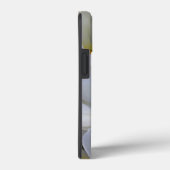 白と黄色の庭の花モノグラム Case-Mate iPhoneケース (裏面 / 右)