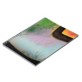 白と黄色の織物 ノートブック (左側)