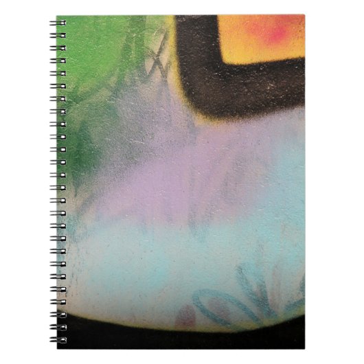 白と黄色の織物 ノートブック (正面)