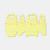 白と黄色の花オンパステルイエロー フェイバーボックス (折り畳みなし)