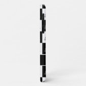 白と黒のクリスマスツリー Case-Mate iPhoneケース (裏面/左)