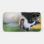 白と黒のコリ縁どー犬 Case-Mate iPhoneケース (裏面(横))
