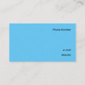 白と黒のジオメトリをキャッチ 名刺 (裏面)