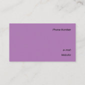 白と黒のジオメトリをキャッチ 名刺 (裏面)