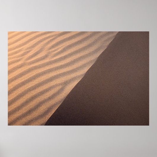 白と黒のストライプ織物 ポスター (正面)