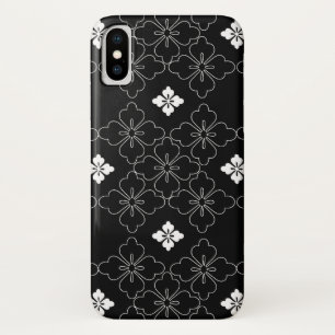 白と黒のタイル(iPhone/iPadケース) iPhone X ケース