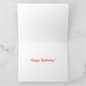 白と黒のダイヤモンドパターン カード (内部)