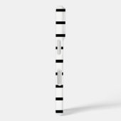 白と黒のデザイン Case-Mate iPhoneケース (裏面 / 右)