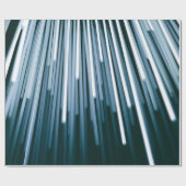 白と黒のデジタル ラッピングペーパー (フラット)