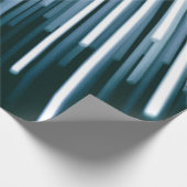 白と黒のデジタル ラッピングペーパー (角)