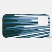 白と黒のデジタル Case-Mate iPhoneケース (裏面 (横))