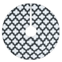 白と黒のトレリス、ラティス、クローバー