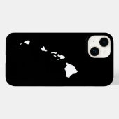 白と黒のハワイ Case-Mate iPhoneケース (裏面 (横))
