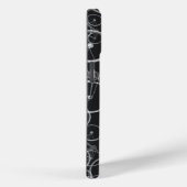 白と黒のバイクパターン Case-Mate iPhoneケース (裏面 / 右)