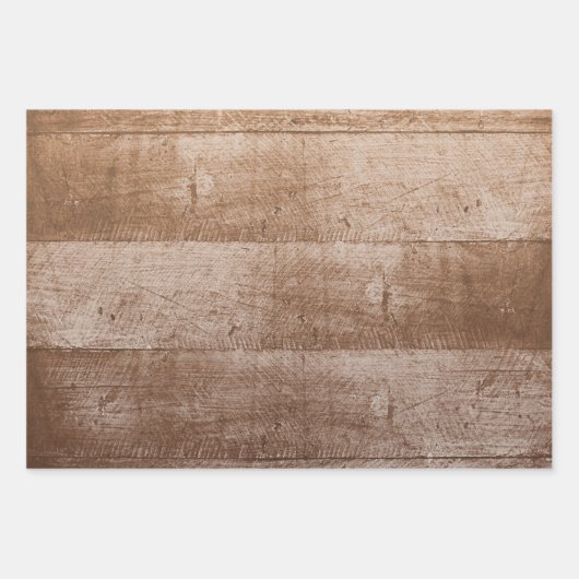 白と黒のバッファローの格子木のヒマワリ ラッピングペーパーシート (正面2)