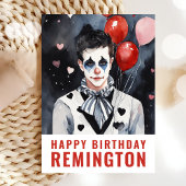 白と黒のピアス カード