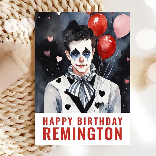 白と黒のピアス カード