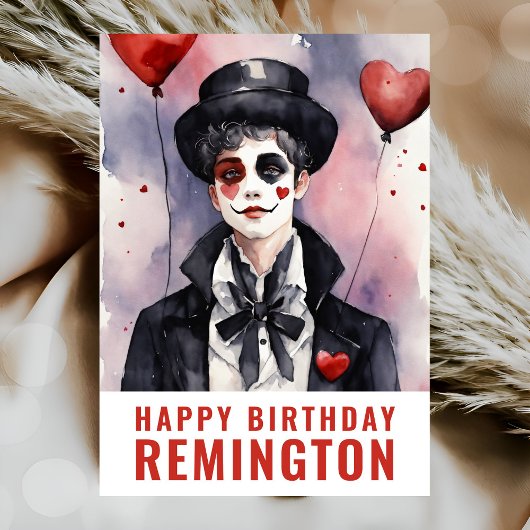 白と黒のピアス カード