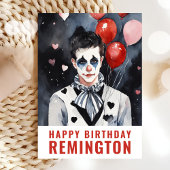 白と黒のピアス カード