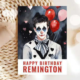 白と黒のピアス カード