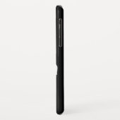白と黒のフロリダ Case-Mate iPhoneケース (裏面/左)