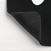 白と黒のマウスパッド マウスパッド (コーナー)