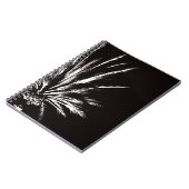 白と黒のヤシ ノートブック (左側)