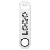 白と黒のロモダンゴのプロモーション スピード栓抜き (正面)