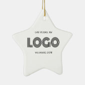 白と黒のロモダンゴ セラミックオーナメント (右)