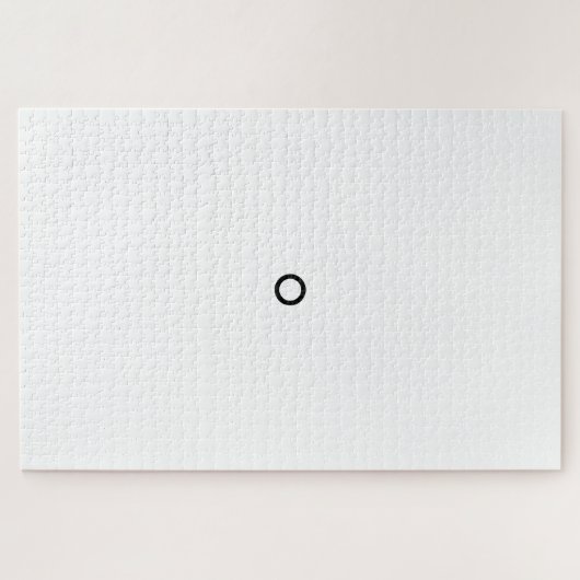 白と黒の円 ジグソーパズル (横)