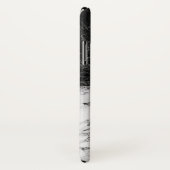 白と黒の大理石の組み合わせテクスチャ Case-Mate iPhoneケース (裏面/右)